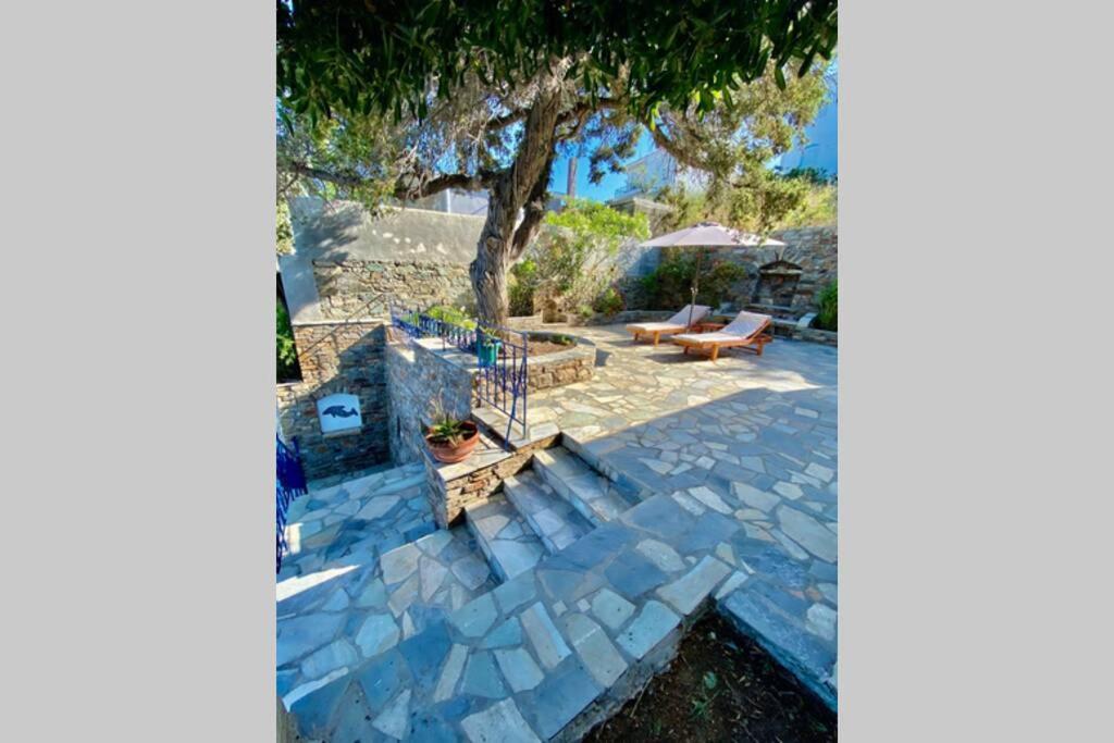 Πέτρινη Αυλή, Αρμενιστης Ικαρια Villa Armenistis  Ngoại thất bức ảnh